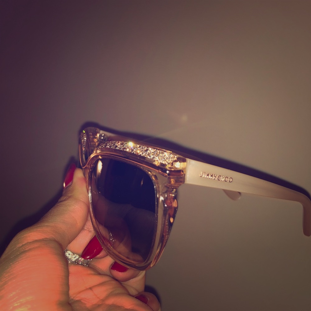 Jimmy choo crystal glasses